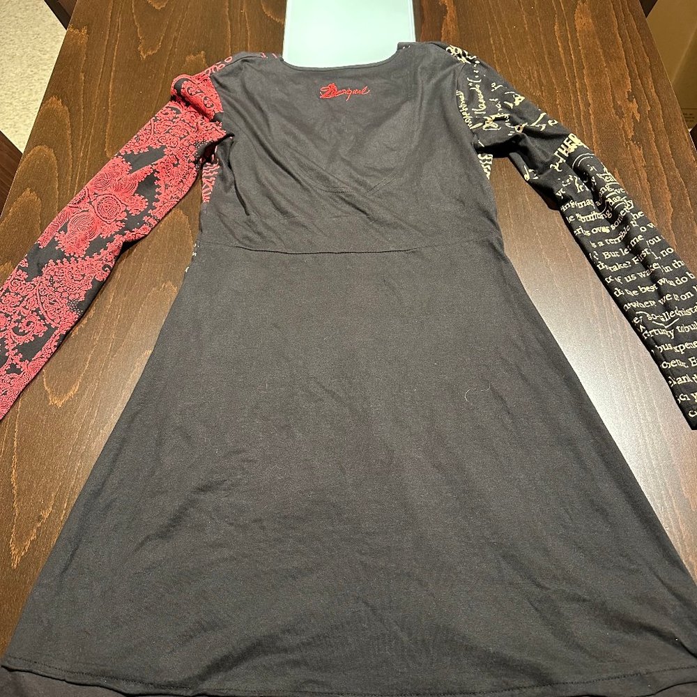 Unique Patterned Longsleeve Dress - image 7